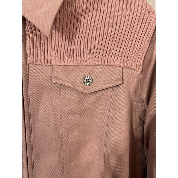 NWT Alfred Dunner Women’s Song Bird Zip Up Blazer Jacket Size 6P - Picture 6 of 8